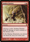 Sudden Demise [Commander 2013] - Destination Retro
