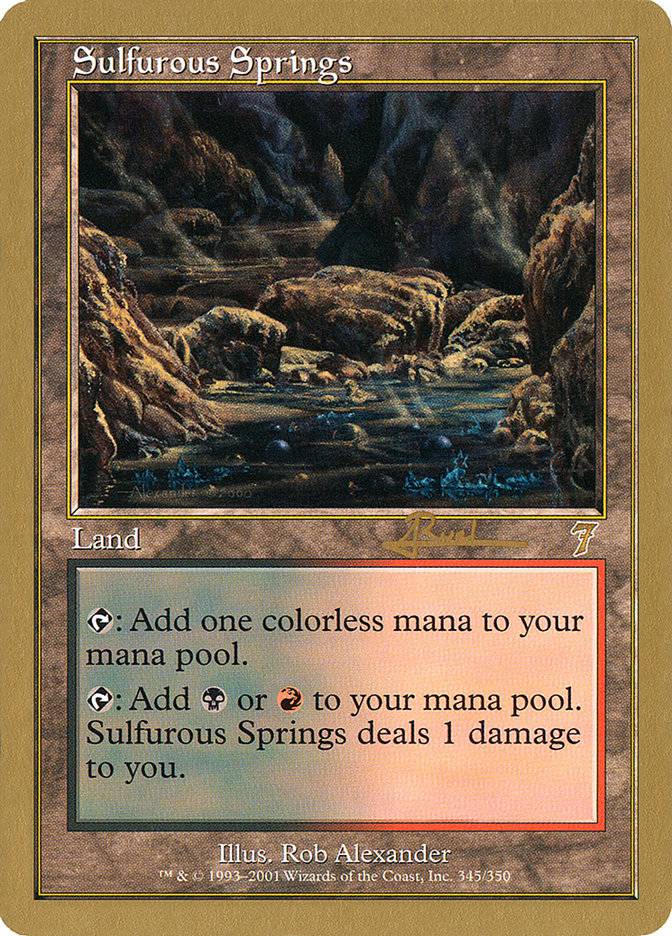 Sulfurous Springs (Antoine Ruel) [World Championship Decks 2001] - Destination Retro