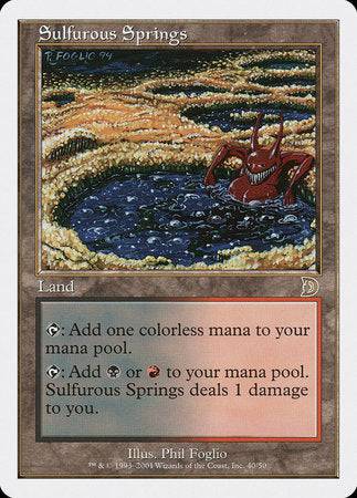 Sulfurous Springs [Deckmasters] - Destination Retro