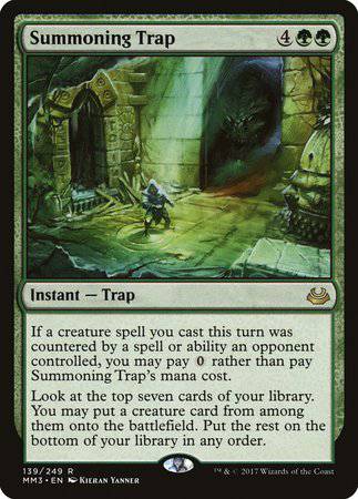 Summoning Trap [Modern Masters 2017] - Destination Retro