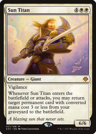 Sun Titan [Archenemy: Nicol Bolas] - Destination Retro