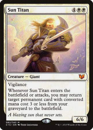 Sun Titan [Commander 2015] - Destination Retro