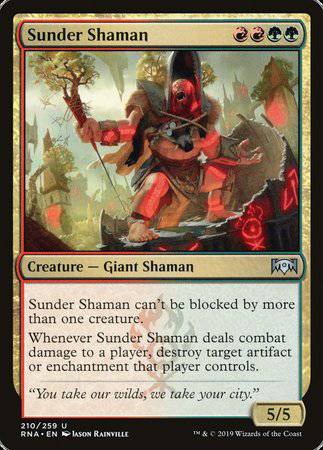 Sunder Shaman [Ravnica Allegiance] - Destination Retro
