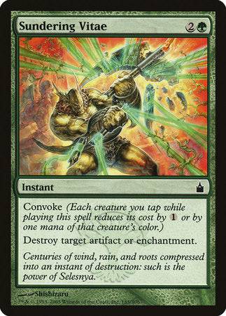 Sundering Vitae [Ravnica: City of Guilds] - Destination Retro