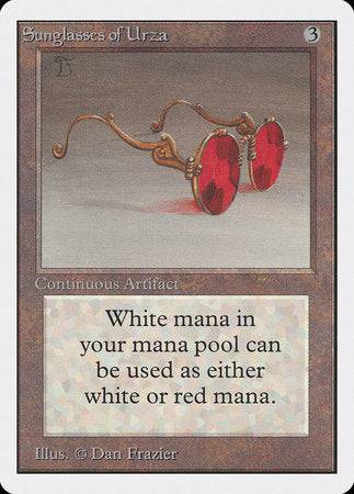 Sunglasses of Urza [Unlimited Edition] - Destination Retro