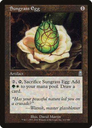 Sungrass Egg [Odyssey] - Destination Retro