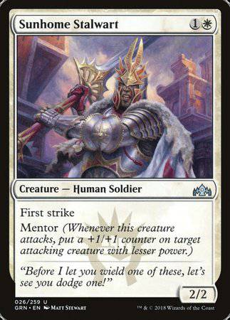 Sunhome Stalwart [Guilds of Ravnica] - Destination Retro