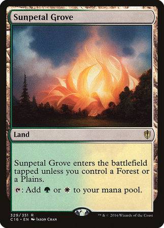 Sunpetal Grove [Commander 2016] - Destination Retro