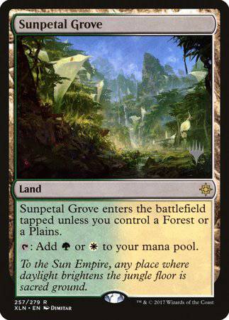 Sunpetal Grove [Ixalan Promos] - Destination Retro