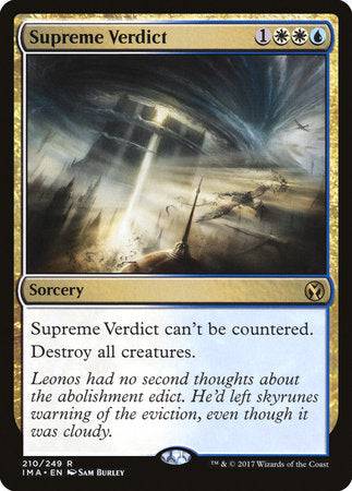 Supreme Verdict [Iconic Masters] - Destination Retro