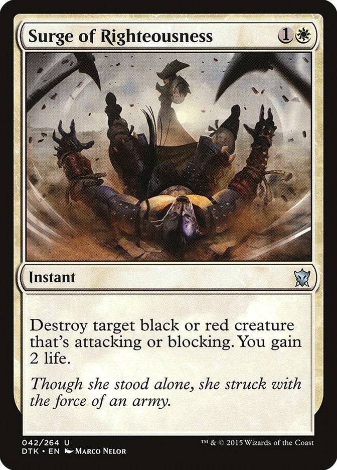 Surge of Righteousness [Dragons of Tarkir] - Destination Retro