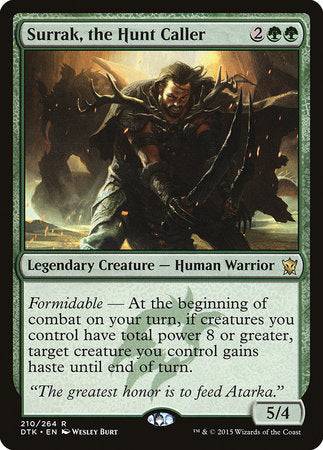 Surrak, the Hunt Caller [Dragons of Tarkir] - Destination Retro