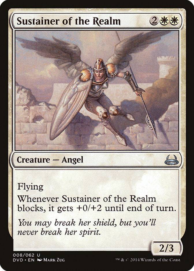 Sustainer of the Realm (Divine vs. Demonic) [Duel Decks Anthology] - Destination Retro