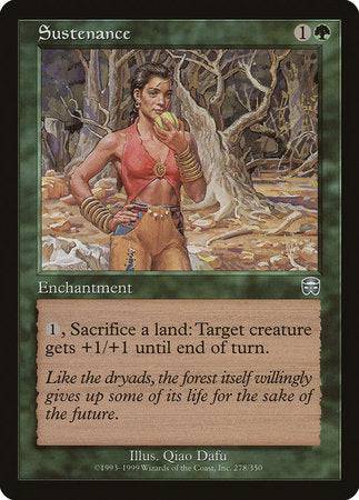 Sustenance [Mercadian Masques] - Destination Retro