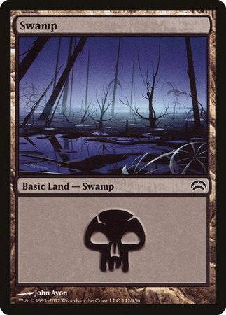 Swamp (142) [Planechase 2012] - Destination Retro