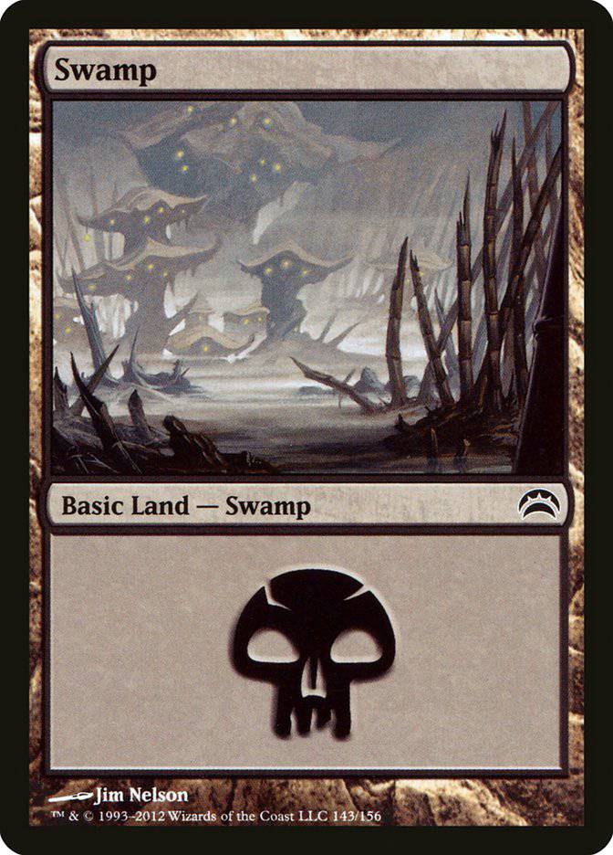 Swamp (143) [Planechase 2012] - Destination Retro