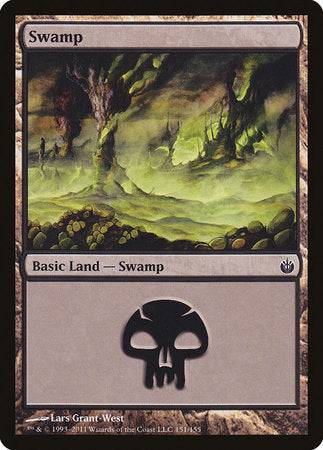 Swamp (151) [Mirrodin Besieged] - Destination Retro