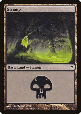 Swamp (171) [New Phyrexia] - Destination Retro