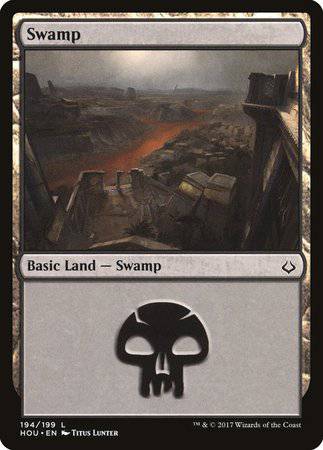 Swamp (194) [Hour of Devastation] - Destination Retro