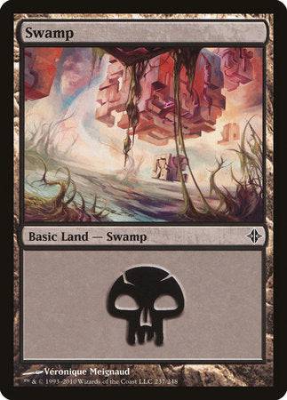 Swamp (237) [Rise of the Eldrazi] - Destination Retro