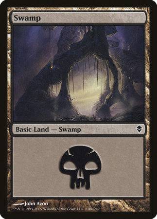Swamp (238a) [Zendikar] - Destination Retro