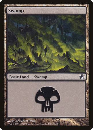 Swamp (241) [Scars of Mirrodin] - Destination Retro