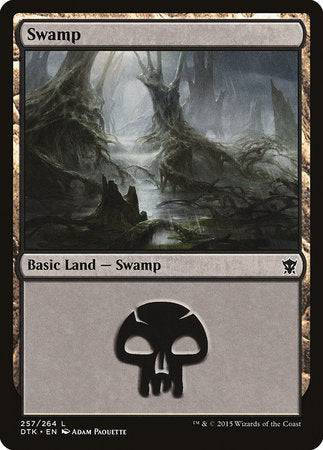 Swamp (257) [Dragons of Tarkir] - Destination Retro