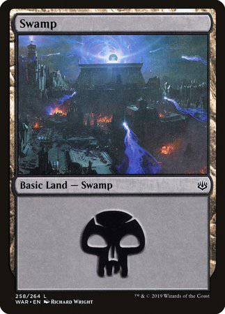 Swamp (258) [War of the Spark] - Destination Retro