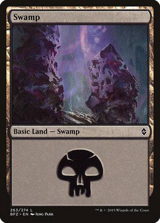 Swamp (263) [Battle for Zendikar] - Destination Retro