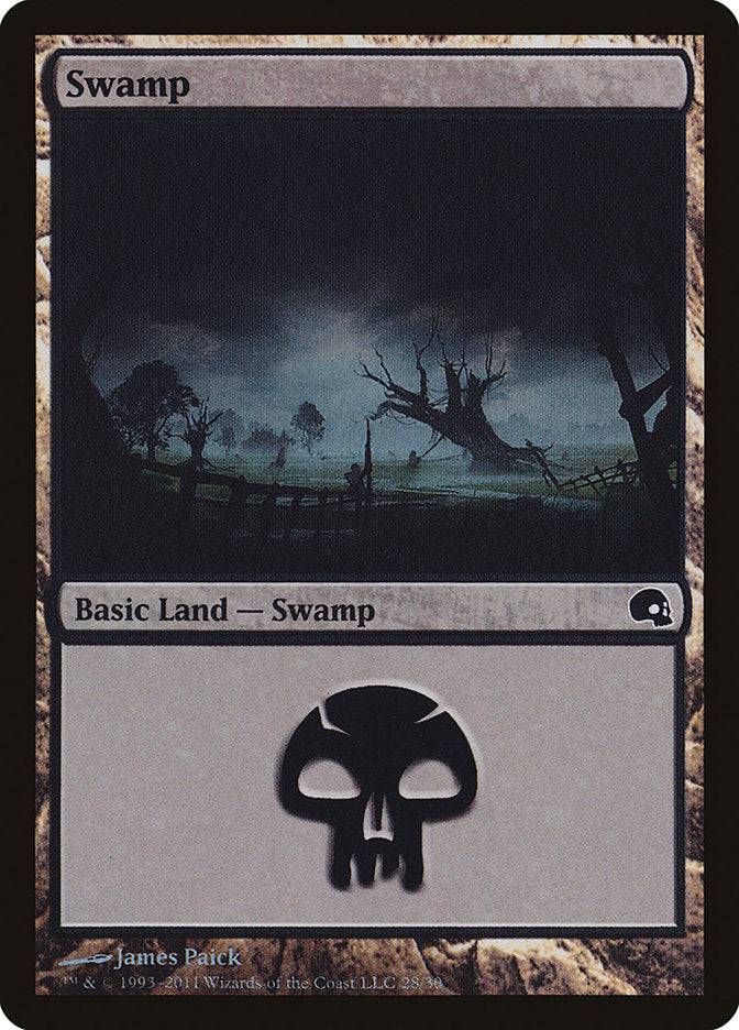 Swamp (28) [Premium Deck Series: Graveborn] - Destination Retro