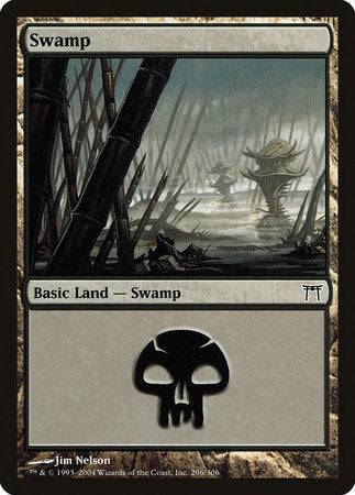 Swamp (296) [Champions of Kamigawa] - Destination Retro