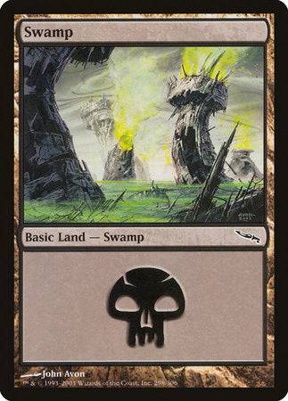 Swamp (298) [Mirrodin] - Destination Retro