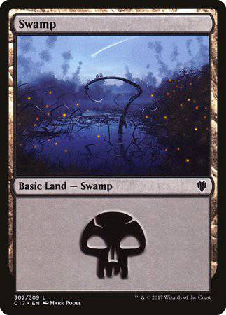 Swamp (302) [Commander 2017] - Destination Retro