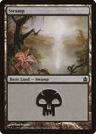 Swamp (307) [Commander 2011] - Destination Retro