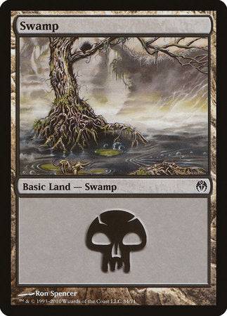 Swamp (34) [Duel Decks: Phyrexia vs. the Coalition] - Destination Retro
