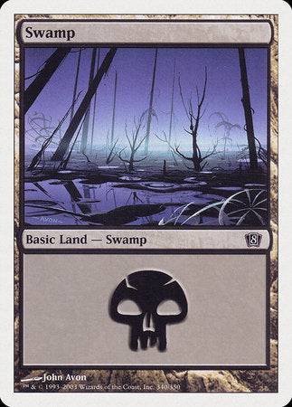 Swamp (340) [Eighth Edition] - Destination Retro