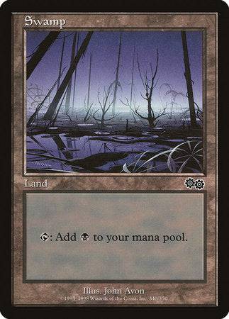 Swamp (340) [Urza's Saga] - Destination Retro
