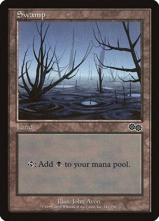 Swamp (341) [Urza's Saga] - Destination Retro