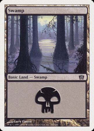 Swamp (342) [Eighth Edition] - Destination Retro