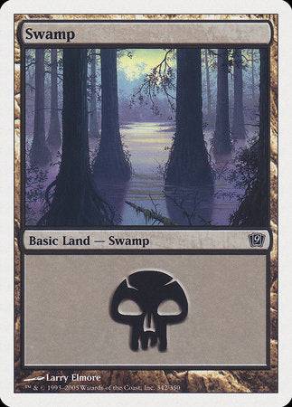 Swamp (342) [Ninth Edition] - Destination Retro