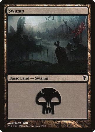 Swamp (37) [Duel Decks: Sorin vs. Tibalt] - Destination Retro