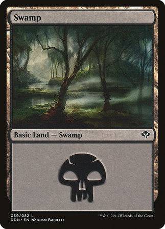 Swamp (39) [Duel Decks: Speed vs. Cunning] - Destination Retro