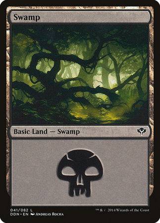 Swamp (41) [Duel Decks: Speed vs. Cunning] - Destination Retro