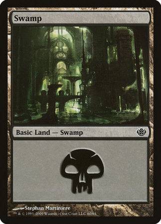 Swamp (60) [Duel Decks: Garruk vs. Liliana] - Destination Retro