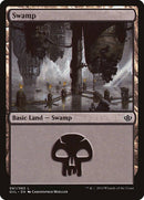 Swamp (61) (Garruk vs. Liliana) [Duel Decks Anthology] - Destination Retro