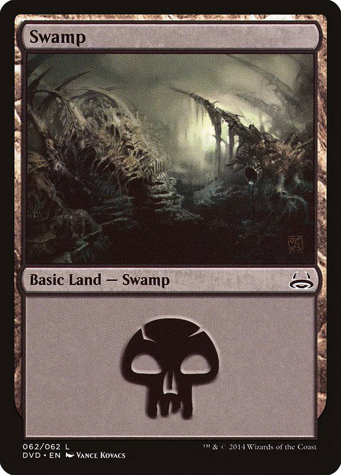 Swamp (62) (Divine vs. Demonic) [Duel Decks Anthology] - Destination Retro