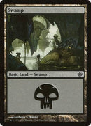Swamp (62) [Duel Decks: Garruk vs. Liliana] - Destination Retro
