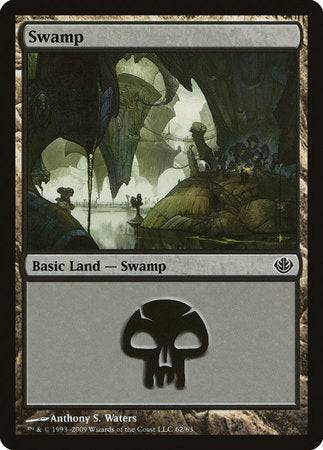 Swamp (62) [Duel Decks: Garruk vs. Liliana] - Destination Retro