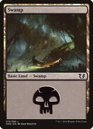 Swamp (75) [Duel Decks: Blessed vs. Cursed] - Destination Retro