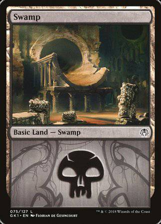 Swamp (75) [GRN Guild Kit] - Destination Retro